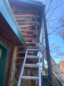Log Replacement Corner Extension Vintage