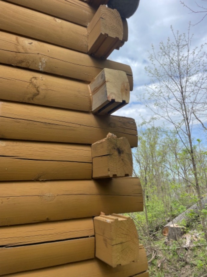 Corner Log Replacement